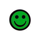 Smiley Magneet 2,5 cm Groen