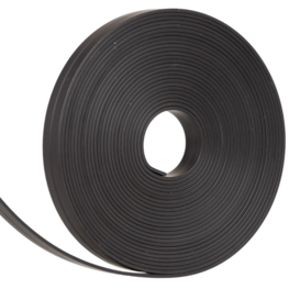 Schwarzes Magnetband - 5 Meter x 1 cm
