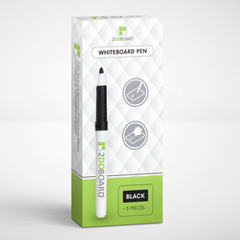 Whiteboard-Stifte - Schwarz - 5 Stück