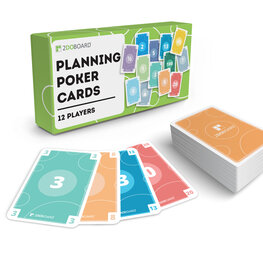 Planning-Poker-Karten - 12 Spieler